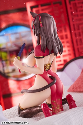 MÔ HÌNH Mataro Original Illustration Kuroneko 1/6 Complete Figure(Pink Cat) FIGURE CHÍNH HÃNG