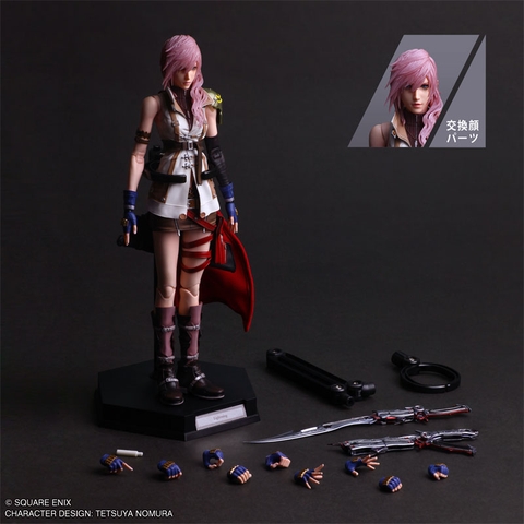[Pre Order] MÔ HÌNH Final Fantasy XIII PLAY ARTS SHIN Lightning(Square Enix) FIGURE CHÍNH HÃNG