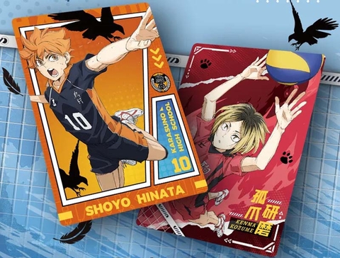 THẺ BÀI Haikyu Collection Cards Booster Packs – TCG CCG Collectable Playing (CardFun) PACK CARD CHÍNH HÃNG