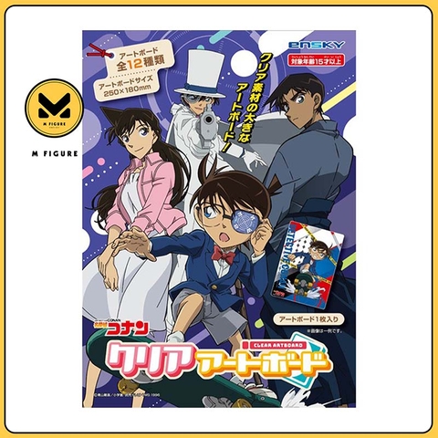 THẺ BÀI Detective Conan -  Case Closed Clear Artboard - Card Collection  (Ensky) PACK CARD CHÍNH HÃNG