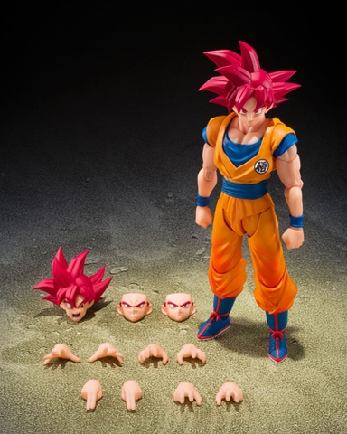 [Pre Order] Mô Hình Son Goku SSJ God - God Aura - Dragon Ball Super - S.H.Figuarts (Bandai Spirits) FIGURE CHÍNH HÃNG