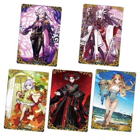 THẺ BÀI Fate/Grand Order Vol. 14 - Wafer Cards Collection (Bandai) PACK CARD CHÍNH HÃNG