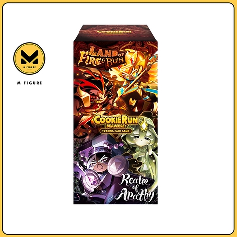 THẺ BÀI CookieRun: Braverse Trading Card Game – Vol 8: Land of Fire & Ruin, Realm of Apathy (Crème Knights) PACK CARD CHÍNH HÃNG
