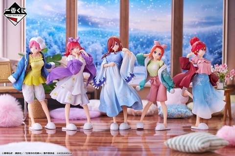 MÔ HÌNH Gotoubun no Hanayome∽ - Nakano Miku - Ichiban Kuji - Ichiban Kuji Gotoubun no Hanayome ∽ ~Futari Dake no Jikan~ (C Prize) - Snow Room Wear (Bandai Spirits) FIGURE CHÍNH HÃNG