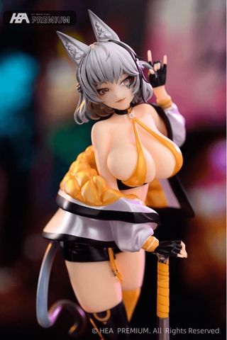 MÔ HÌNH Cat Girl Deano Baseball Girl Ver. 1/4 Complete Figure (HEA PREMIUM) FIGURE CHÍNH HÃNG