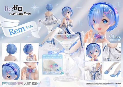 [Pre Order] MÔ HÌNH PRISMA WING Re:ZERO -Starting Life in Another World- Rem Glass Edition 1/7 Complete Figure(Prime 1 Studio) FIGURE CHÍNH HÃNG