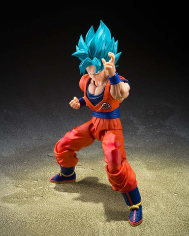 [Pre Order] Mô Hình Son Goku SSGSS - Blue Power Transcending Limits - Dragon Ball Super - S.H.Figuarts (Bandai Spirits) FIGURE CHÍNH HÃNG