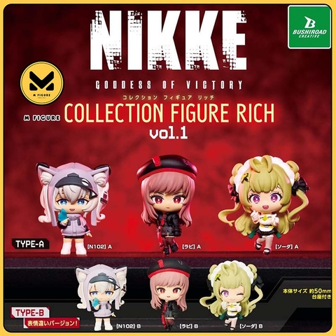 MÔ HÌNH Goddess of Victory: Nikke Collection Figure Rich Vol.1 (Bushiroad Creative) FIGURE CHÍNH HÃNG