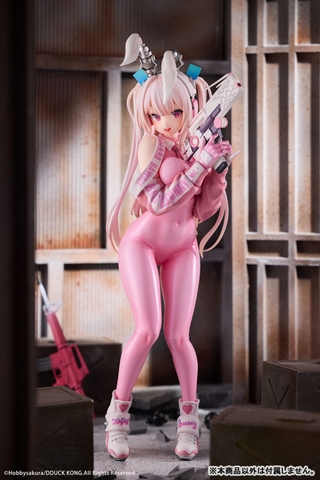 MÔ HÌNH Super Bunny Illustrated by DDUCK KONG 1/6 Complete Figure( Hoppy sakura ) CHÍNH HÃNG