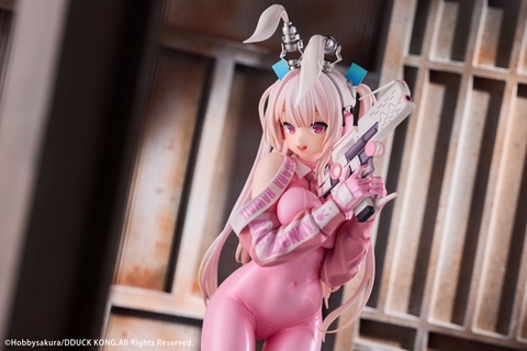 MÔ HÌNH Super Bunny Illustrated by DDUCK KONG 1/6 Complete Figure( Hoppy sakura ) CHÍNH HÃNG