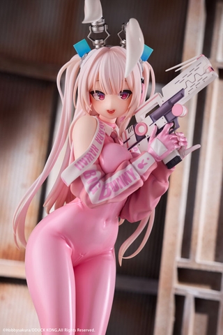 MÔ HÌNH Super Bunny Illustrated by DDUCK KONG 1/6 Complete Figure( Hoppy sakura ) CHÍNH HÃNG