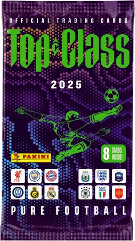 THẺ BÀI FiFa - Panini Top Class 2025 - Booster Pack (Panini) PACK CARD CHÍNH HÃNG