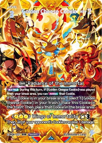 THẺ BÀI CookieRun: Braverse Trading Card Game – Vol 8: Land of Fire & Ruin, Realm of Apathy (Crème Knights) PACK CARD CHÍNH HÃNG