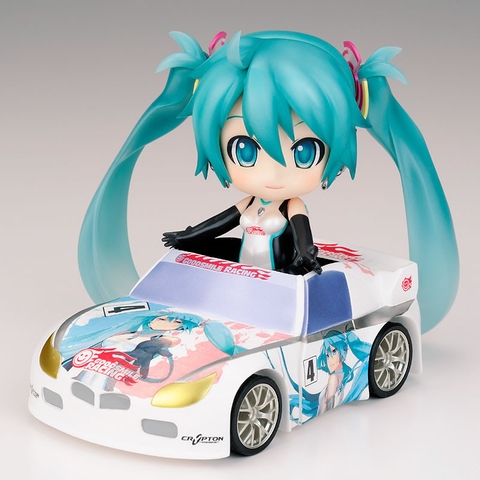 MÔ HÌNH  Hatsune Miku -  Good Smile Racing - Vocaloid - Nendoroid (#172a) - Racing 2011 (Good Smile Company) FIGURE CHÍNH HÃNG