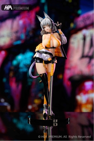 MÔ HÌNH Cat Girl Deano Baseball Girl Ver. 1/4 Complete Figure (HEA PREMIUM) FIGURE CHÍNH HÃNG