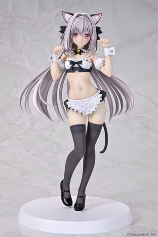 MÔ HÌNH Tsuki ni Yorisou Otome no Sahou - Sakurakouji Luna - 1/6 - Cat Ear Maid Ver. (Q-six) FIGURE CHÍNH HÃNG