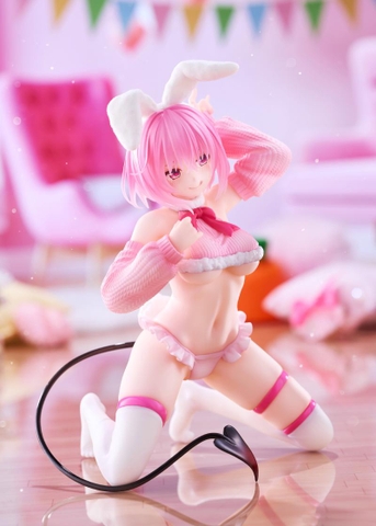 [PRE ORDER] MÔ HÌNH Momo Belia Deviluke - To LOVEru Darkness - Moflock - Fluffy Bunny ver. (Taito, Vision) FIGURE CHÍNH HÃNG