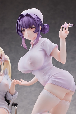 MÔ HÌNH Moehime Union - Yuri & Stella: Yuri & Stella Hospital ver. Set 1/4 Complete Figure(HOTVENUS) FIGURE CHÍNH HÃNG