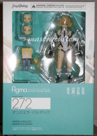 MÔ HÌNH Angela Balzac - Rakuen Tsuihou: Expelled From Paradise - Figma (#272) (Max Factory) ACTION FIGURE CHÍNH HÃNG