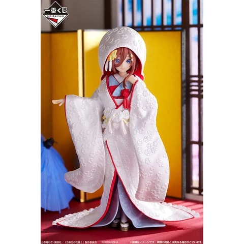 MÔ HÌNH Nakano Miku - Gotoubun no Hanayome ∬ - Ichiban Kuji - Ichiban Kuji Gotoubun no Hanayome ∬ ~Shukufuku no Kadode~ (C Prize) - Shiromuku (Bandai Spirits) FIGURE CHÍNH HÃNG