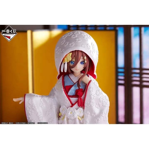 MÔ HÌNH Nakano Miku - Gotoubun no Hanayome ∬ - Ichiban Kuji - Ichiban Kuji Gotoubun no Hanayome ∬ ~Shukufuku no Kadode~ (C Prize) - Shiromuku (Bandai Spirits) FIGURE CHÍNH HÃNG