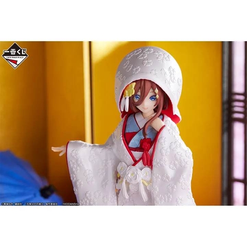 MÔ HÌNH Nakano Miku - Gotoubun no Hanayome ∬ - Ichiban Kuji - Ichiban Kuji Gotoubun no Hanayome ∬ ~Shukufuku no Kadode~ (C Prize) - Shiromuku (Bandai Spirits) FIGURE CHÍNH HÃNG
