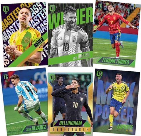 THẺ BÀI FiFa - Panini Top Class 2025 - Booster Pack (Panini) PACK CARD CHÍNH HÃNG