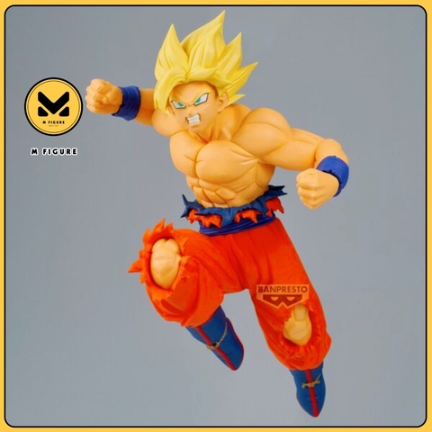 [PRE ORDER] MÔ HÌNH Dragon Ball Z : Moetsukiro!! Nessen Ressen Chou-Gekisen - Son Goku SSJ - Match Makers (Bandai Spirits) FIGURE CHÍNH HÃNG