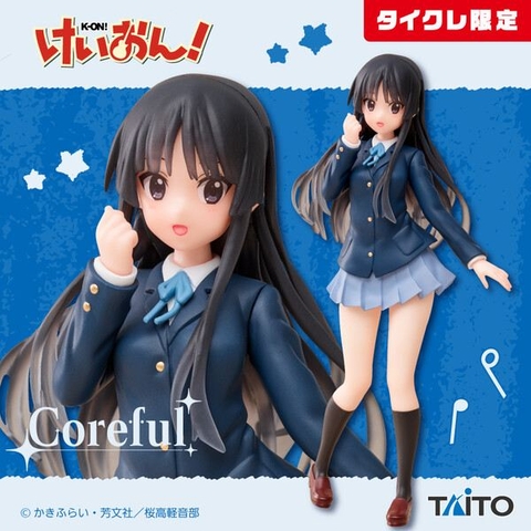 MÔ HÌNH Akiyama Mio - K-ON! - Coreful Figure - Taito Crane Limited (Taito) FIGURE CHÍNH HÃNG