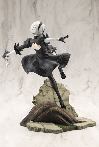 MÔ HÌNH ARTFX J NieR:Automata Ver1.1a 2B 1/8 Complete Figure(Kotobukiya) FIGURE CHÍNH HÃNG