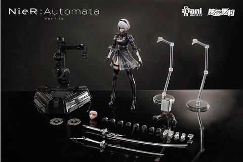 [PRE ORDER] MÔ HÌNH NieR:Automata Ver1.1a YoRHa 2B - 1/9 Action Figure (AniMester) FIGURE CHÍNH HÃNG