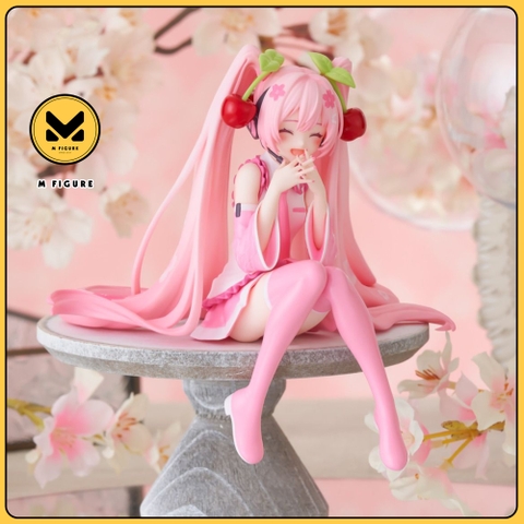 MÔ HÌNH Vocaloid - Hatsune Miku - Noodle Stopper Figure - Sakura Miku 2023, Nikkori ver. (FuRyu) FIGURE CHÍNH HÃNG