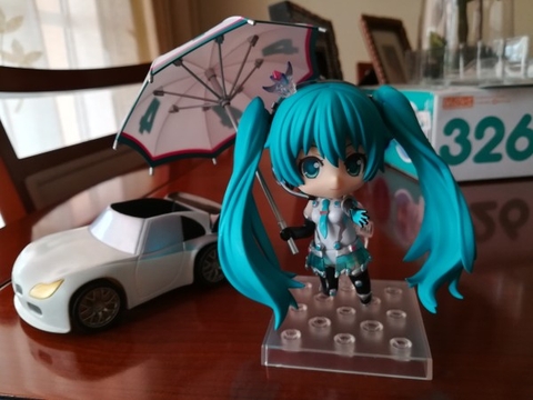 MÔ HÌNH Hatsune Miku - Good Smile Racing - Vocaloid - Nendoroid (#326) - Racing 2013 (Good Smile Company) FIGURE CHÍNH HÃNG