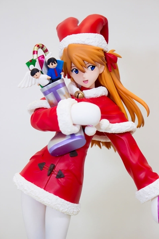 MÔ HÌNH Souryuu Asuka Langley - Evangelion - PM Figure - Christmas (SEGA) FIGURE CHÍNH HÃNG