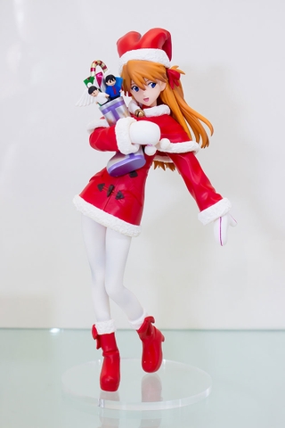 MÔ HÌNH Souryuu Asuka Langley - Evangelion - PM Figure - Christmas (SEGA) FIGURE CHÍNH HÃNG