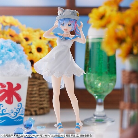 MÔ HÌNH Rem -  Re:Zero - Luminasta - Nyatsu no Hi (SEGA) FIGURE CHÍNH HÃNG