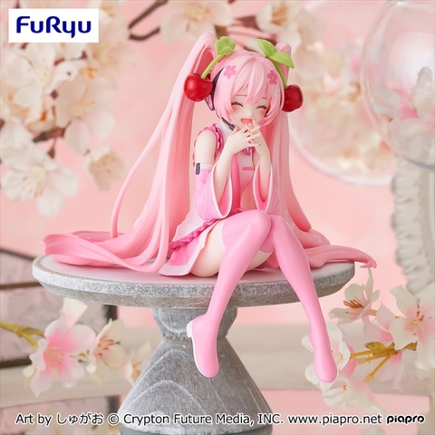 MÔ HÌNH Vocaloid - Hatsune Miku - Noodle Stopper Figure - Sakura Miku 2023, Nikkori ver. (FuRyu) FIGURE CHÍNH HÃNG