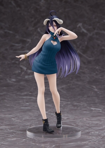MÔ HÌNH Albedo - Overlord IV - Coreful Figure - Knit Onepiece ver., Renewal (Taito)FIGURE CHÍNH HÃNG