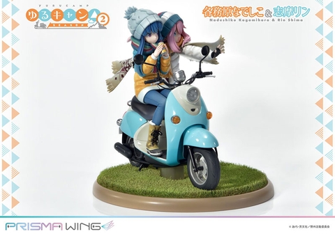 MÔ HÌNH  Kagamihara Nadeshiko & Shima Rin - Yurucamp Season 2 - Prisma Wing - 1/7 Complete Figure (Prime 1 Studio) CHÍNH HÃNG