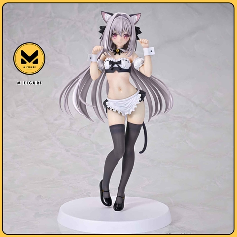 MÔ HÌNH Tsuki ni Yorisou Otome no Sahou - Sakurakouji Luna - 1/6 - Cat Ear Maid Ver. (Q-six) FIGURE CHÍNH HÃNG