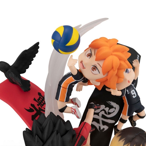[PRE ORDER] MÔ HÌNH Haikyuu!! Hinata Shouyou – Kageyama Tobio – Kozume Kenma – Kuroo Tetsurou - FigUnity (MegaHouse) FIGURE CHÍNH HÃNG