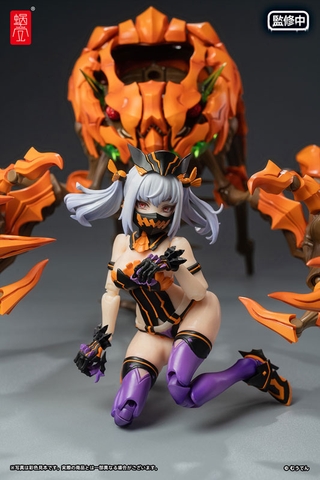 MÔ HÌNH Pumpkin Princess 1/12 Complete Model Action Figure(Snail Shell) FIGURE CHÍNH HÃNG