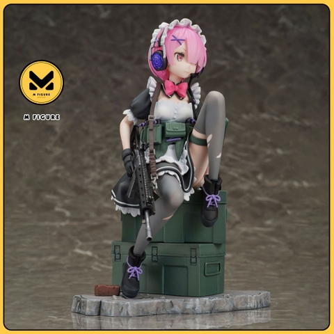 MÔ HÌNH Ram - Re:ZERO -Starting Life in Another World- - Military ver. 1/7 Scale Figure(FuRyu) FIGURE CHÍNH HÃNG