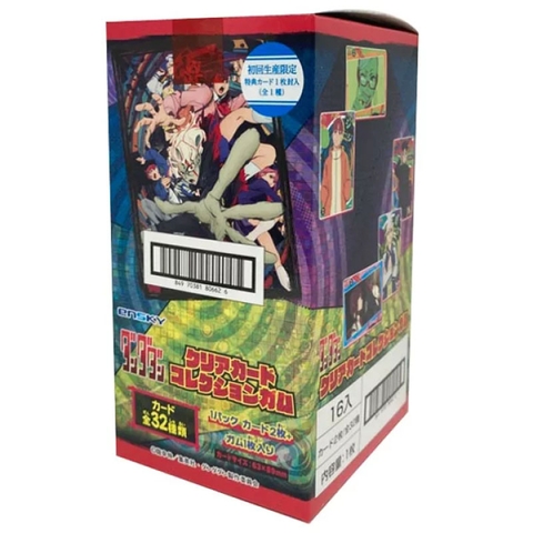 THẺ BÀI Dandadan - TV anime Clear Card collection Gum (Ensky) PACK CARD CHÍNH HÃNG