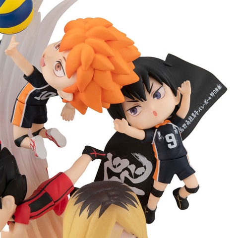 [PRE ORDER] MÔ HÌNH Haikyuu!! Hinata Shouyou – Kageyama Tobio – Kozume Kenma – Kuroo Tetsurou - FigUnity (MegaHouse) FIGURE CHÍNH HÃNG