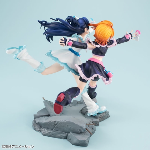 MÔ HÌNH Lucrea Futari wa Pretty Cure Cure Black & Cure White Complete Figure(MegaHouse) FIGURE CHÍNH HÃNG