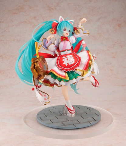 MÔ HÌNH Hatsune Miku KDcolle Character Vocal Series 01 Lucky Miku ver. 1/7 Complete Figure(KADOKAWA) CHÍNH HÃNG