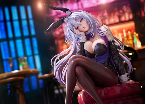 MÔ HÌNH AMAGASA TSUDURI She Laughs Shy...I Feel Ashamed Bunny Style Illustrated by Piromizu 1/7 Complete Figure(Plum) FIGURE CHÍNH HÃNG