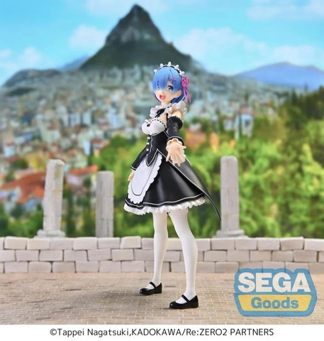 MÔ HÌNH Rem - Re:Zero kara Hajimeru Isekai Seikatsu - Figurizm Alpha (SEGA) FIGURE CHÍNH HÃNG