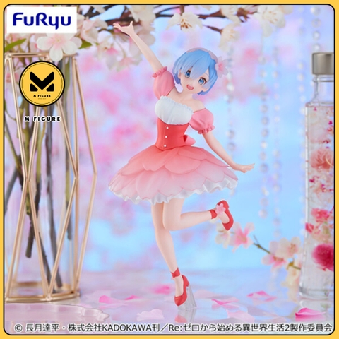 MÔ HÌNH Rem - Re:Zero - Trio-Try-iT - Cherry Blossom (FuRyu) FIGURE CHÍNH HÃNG